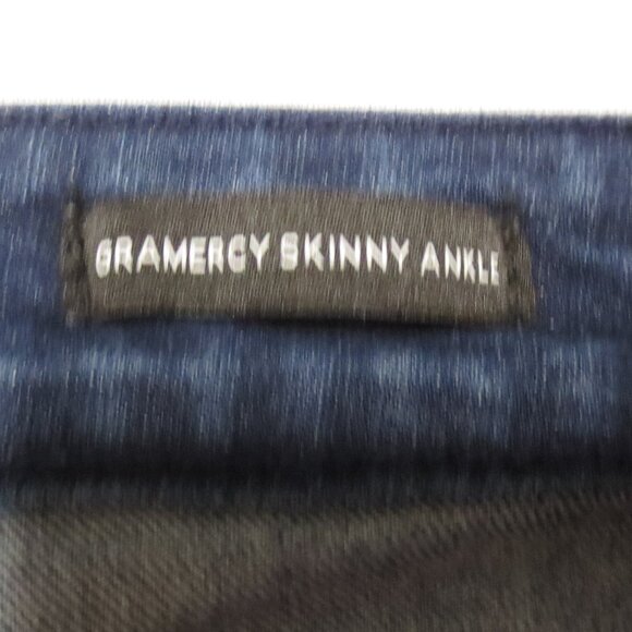 NINE WEST womens JEANS skinny GRAMERCY ankle DENIM dark wash SIZE 14 - Picture 5 of 10